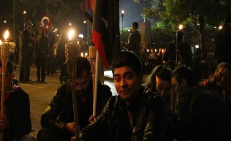 Ankara'da Meşaleli Yürüyüş