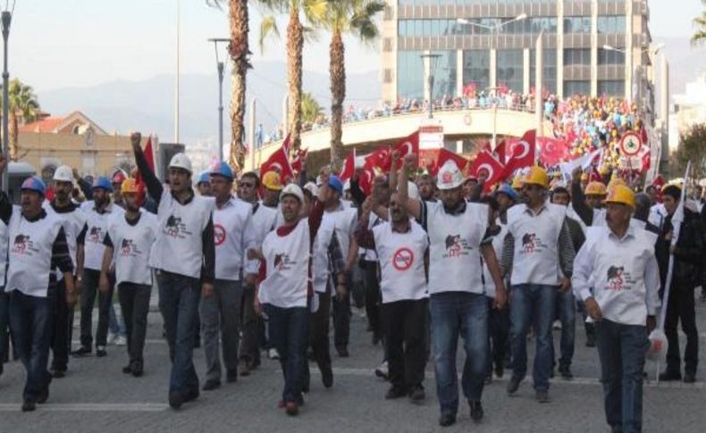 Ankara'ya Yürüyen Işçilere Aydin'da Polis Müdahalesi (3)