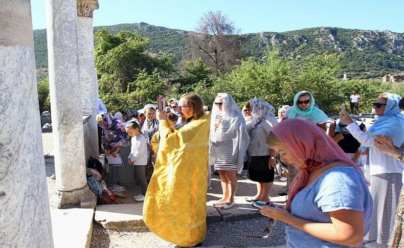 Antik Efes'te tarihi Rus ayini