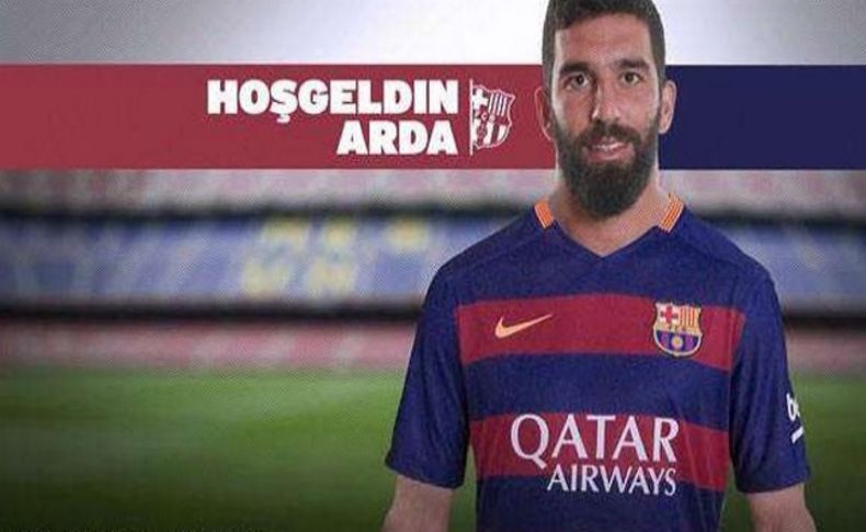 Arda Turan, Barcelona'da!