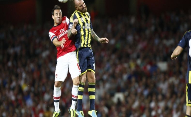 Arsenal: 1 - Fenerbahçe: 0 (İlk yarı)