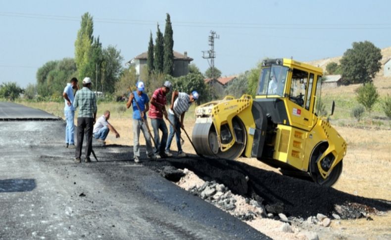 Asfaltlama çalışmaları devam ediyor