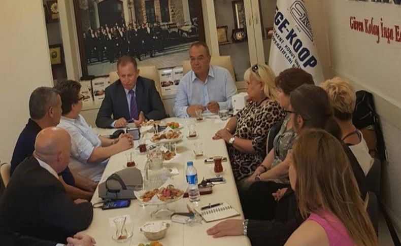 İzmir İş Dünyası Derneği'nden Aslan'a teklif