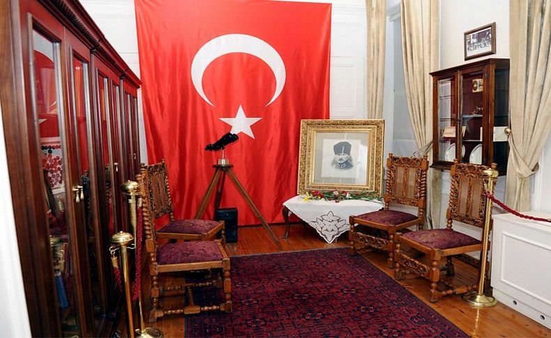 Atatürk’ün eşyaları Latife Hanım Köşkü’nde