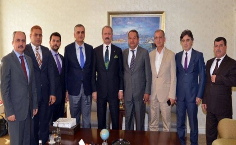 ATSO Heyeti, Bakan Ergin ve Çağlayan’ı ziyaret etti