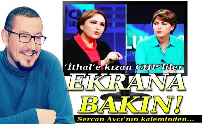 Avcı yazdı: Ekrana bakın!