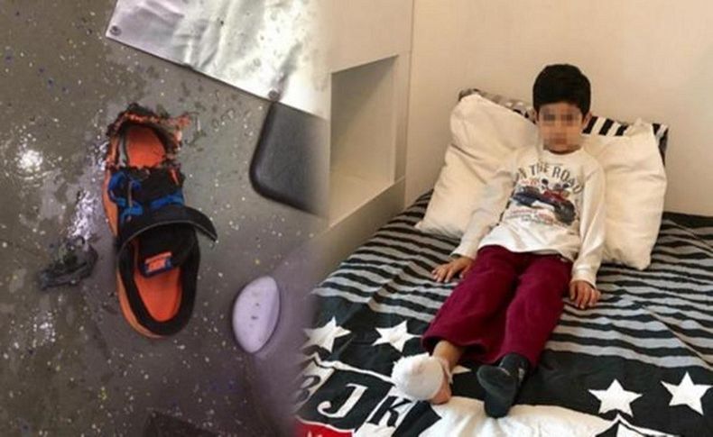 AVM’de korkunç olay! 5 yaşındaki çocuğun 2 parmağı koptu