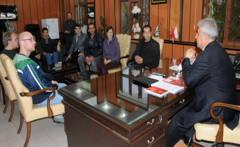 Avrupalı üniversite öğrencileri Batman'da