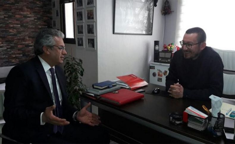 Akpınar, Ege Postası'na misafir oldu