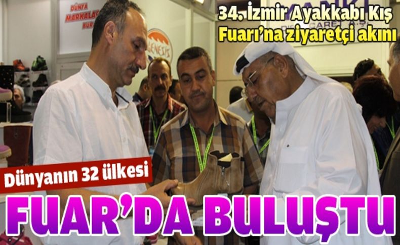 Ayakkabı Fuarı'nda ülkeler buluştu