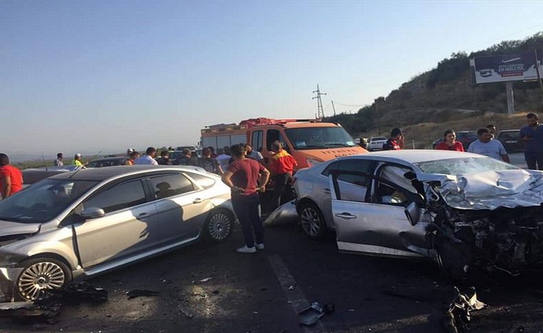 Aydın'da trafik kazası: 1'i ağır 8 yaralı