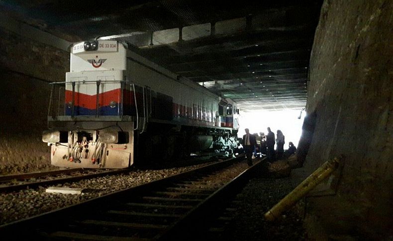 Aydın'da yük treni raydan çıktı, seferler durduruldu