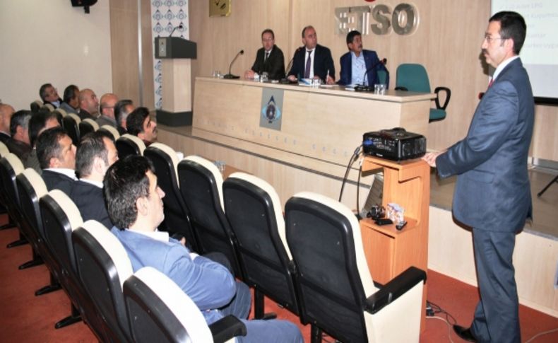 Aydın, ETSO Meclisi'ne konuk oldu