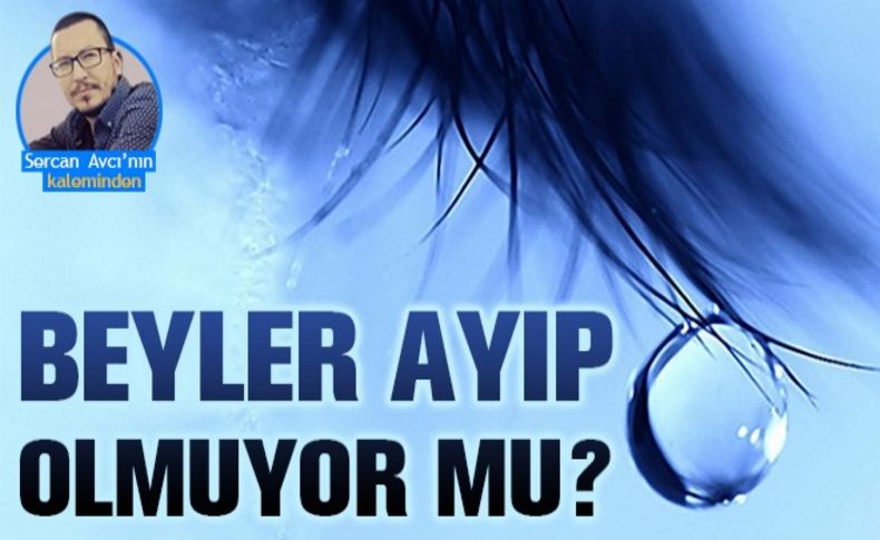 Beyler ayıp olmuyor mu'