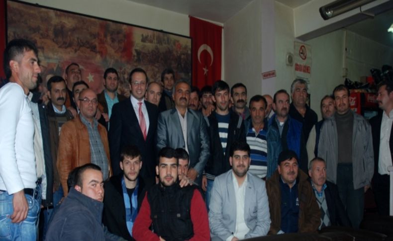 Bafra Ülkü Ocaklarından Kemalpaşalılar Derneği'ne ziyaret