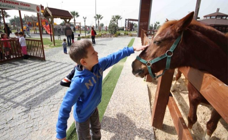 Bahar ‘Tay Park’ta güzel