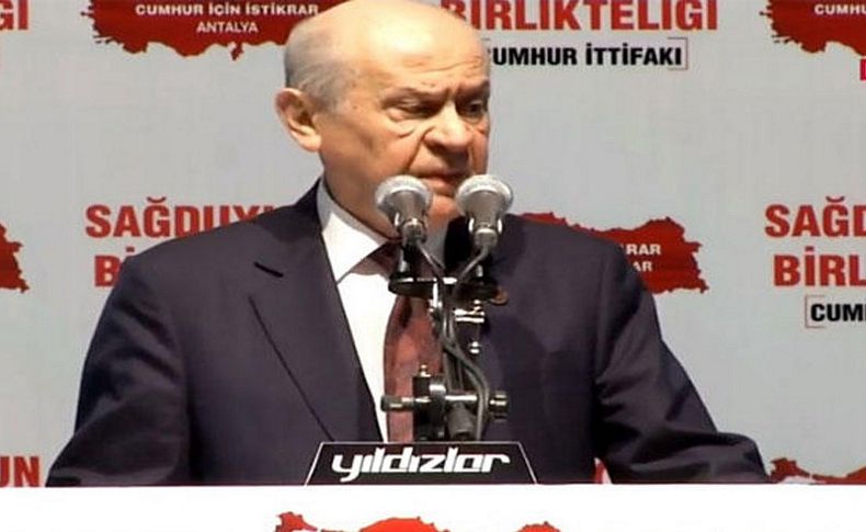 Bahçeli: Bunların ipliği meydana çıkmıştır