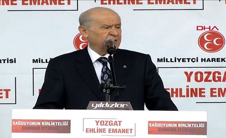 Bahçeli'den sert mesajlar