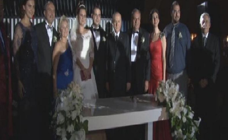 Bahçeli, Tuğrul Türkeş'in Oğlunun Nikah Şahidi Oldu