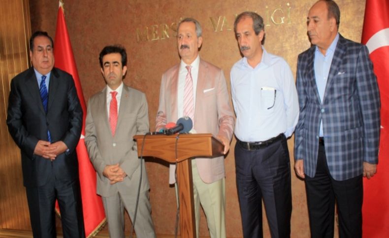Bakan Çağlayan CHP'lilerle Mersin İdmanyurdu'na destek istedi
