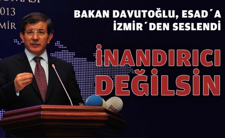 Bakan Davutoğlu: Esad halkının taleplerini anlamış gözükmüyor