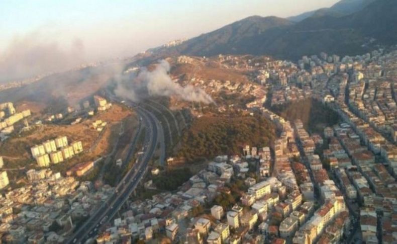 İzmir'in iki ilçesinde yangın paniği!