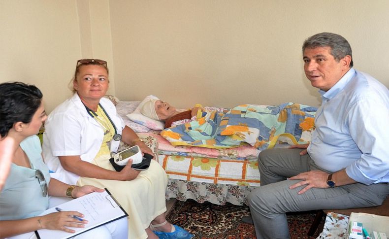 Balçova’da yaşlıları sevindiren destek