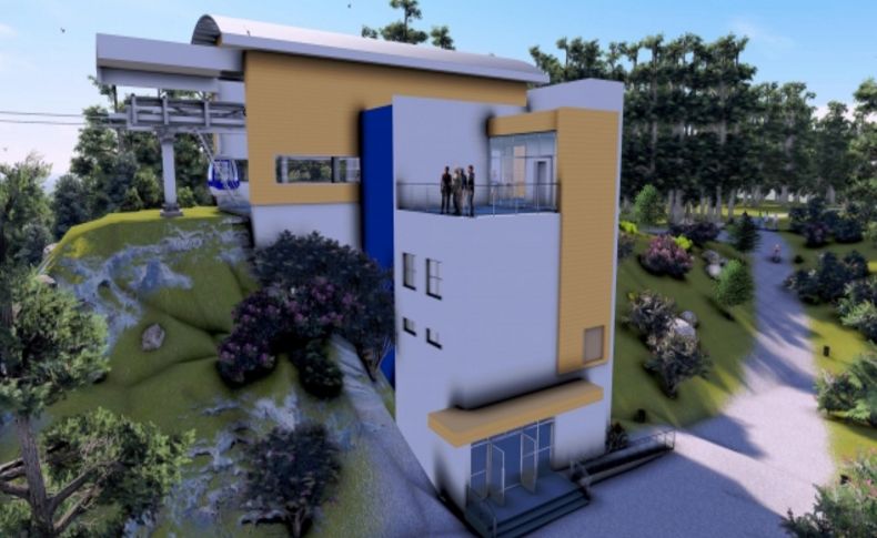 Balçova Teleferik gökkuşağı renklerine boyanacak