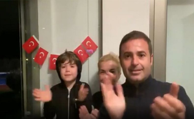 Balkonlarda 1 Mayıs!