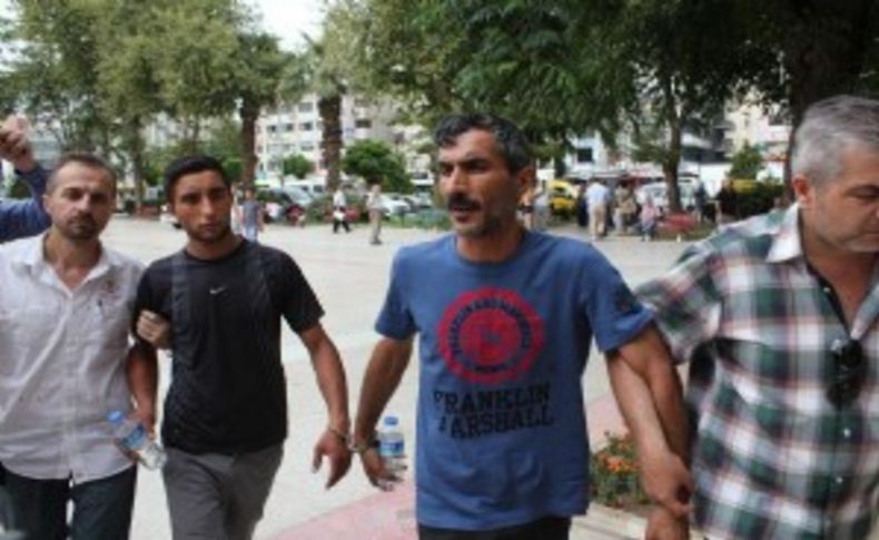 Bankadaki cinnetin sanıkları adliyede