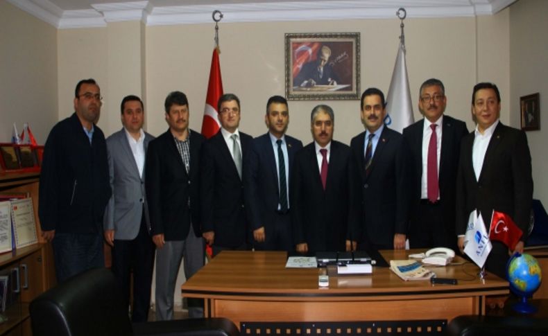Bartın valisi Ali Çınar'dan BAKİAD'a iade-i ziyaret