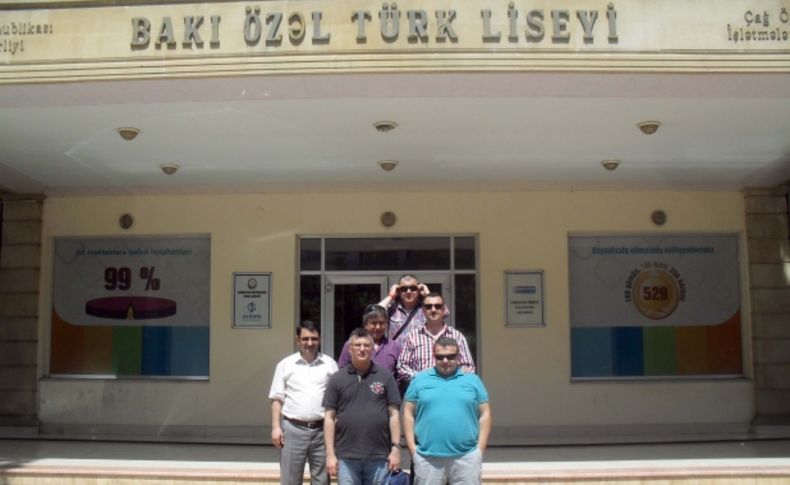 Bartınlı işadamları Azerbaycan’daki Türk eğitim kurumlarını gezdi