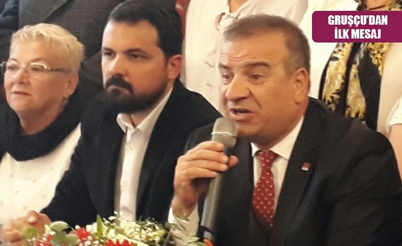 Başak başkanlığı bıraktı, Çağrı Gruşçu CHP Konak'ın yeni başkanı
