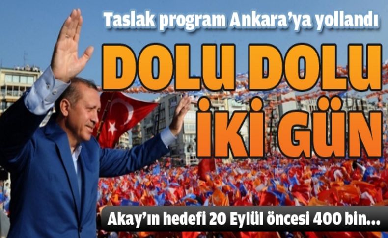 Başbakan'ın İzmir programı netleşiyor