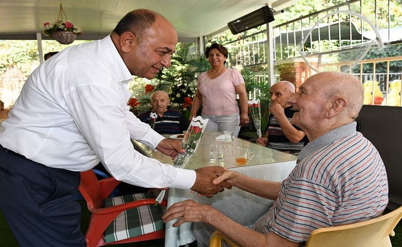 Başkan Arslan'dan huzurevi ziyareti