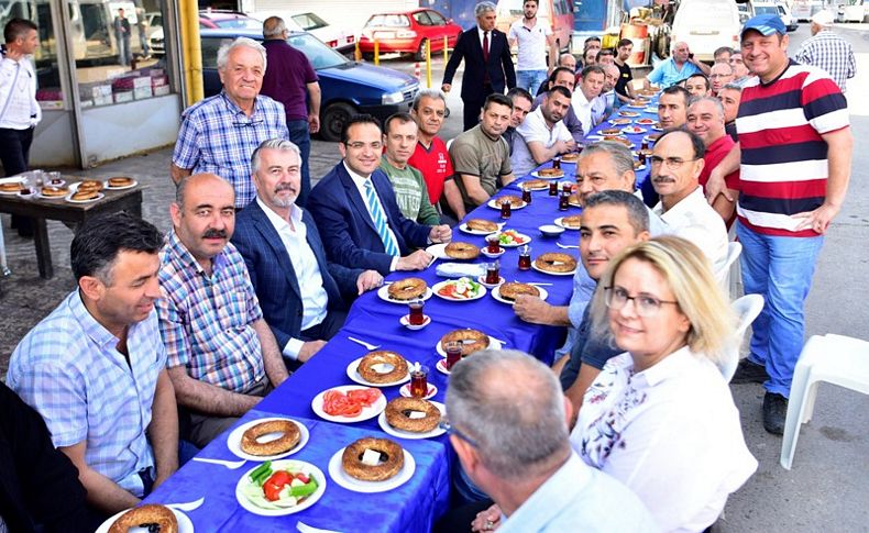 Başkan Atila Sanayi Sitesi esnafı ile buluştu