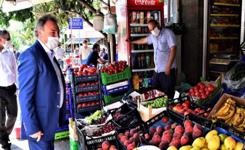 Başkan İduğ’dan esnaf ziyareti