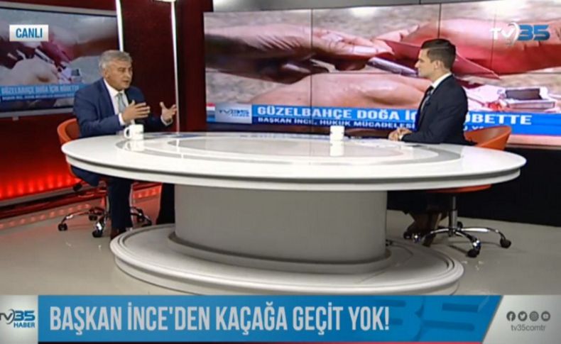 Başkan İnce'den TV35'te flaş açıklamalar: Gerekirse 24 saat orada duracağız