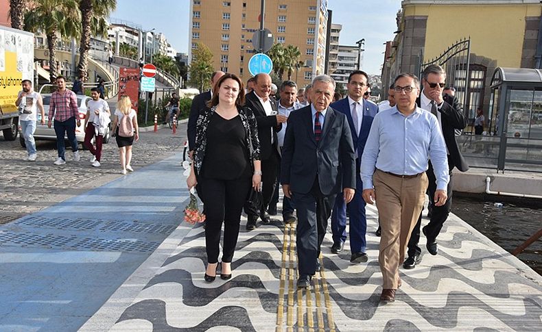 Başkan Kocaoğlu'nun Kordon keyfi