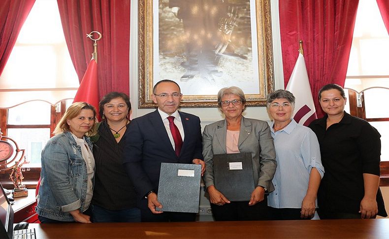 Başkan Oğuz’dan kadın kooperatiflerine ve eğitime destek