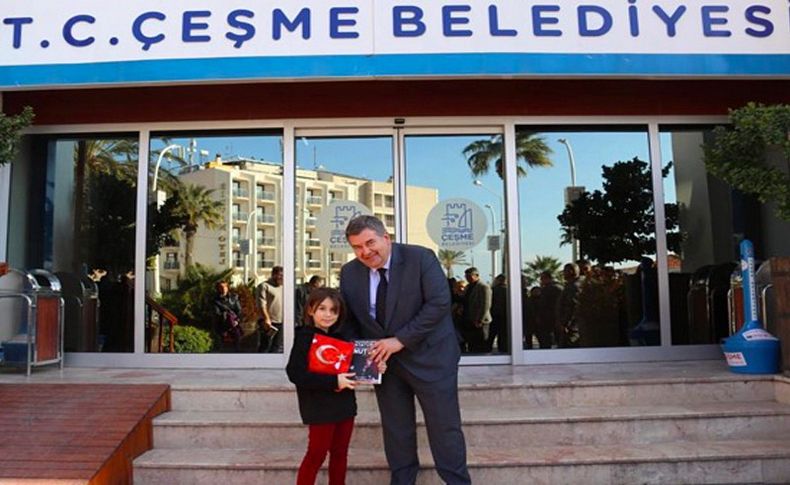 Başkan Oran’dan anlamlı karne hediyesi