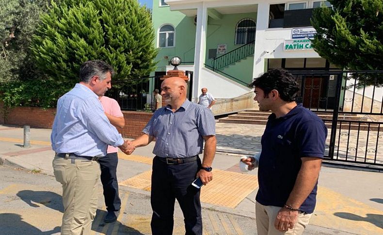 Başkan Sandal'dan Bayraklı müftüsüne ziyaret