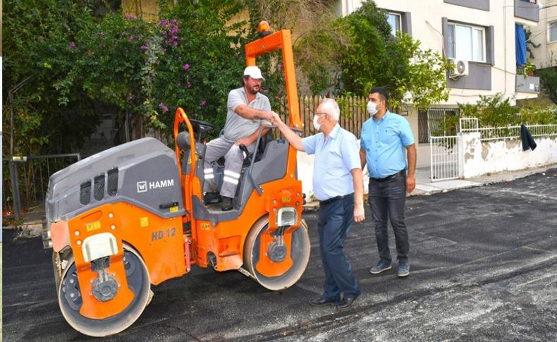 Başkan Selvitopu çalışmaları yerinde denetliyor