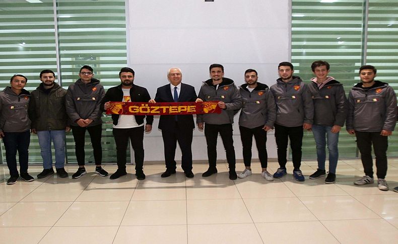 Başkan Selvitopu’na ‘Göztepe’ ziyareti