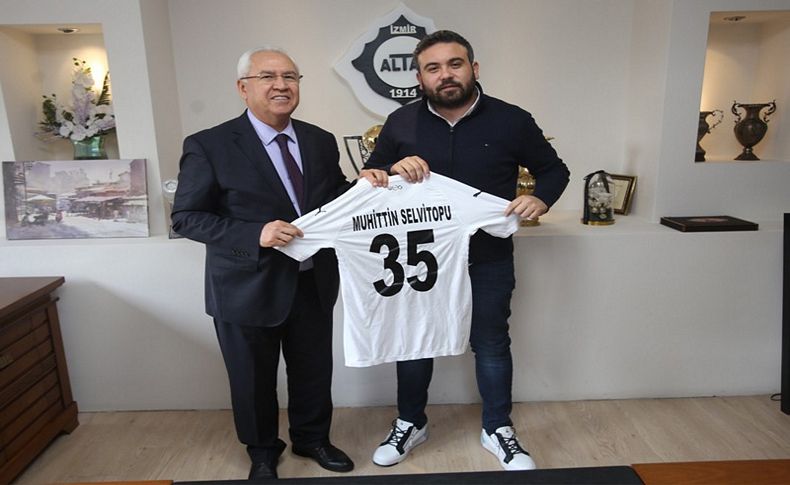 Başkan Selvitopu’ndan Altay’a ziyaret