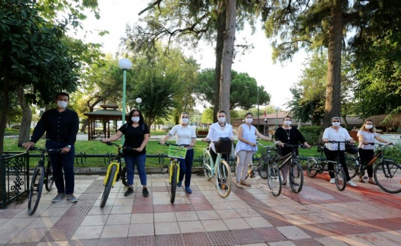 Başkan Sengel 'Efes Selçuk - Avrupa Hareketlilik Haftası' için pedalladı