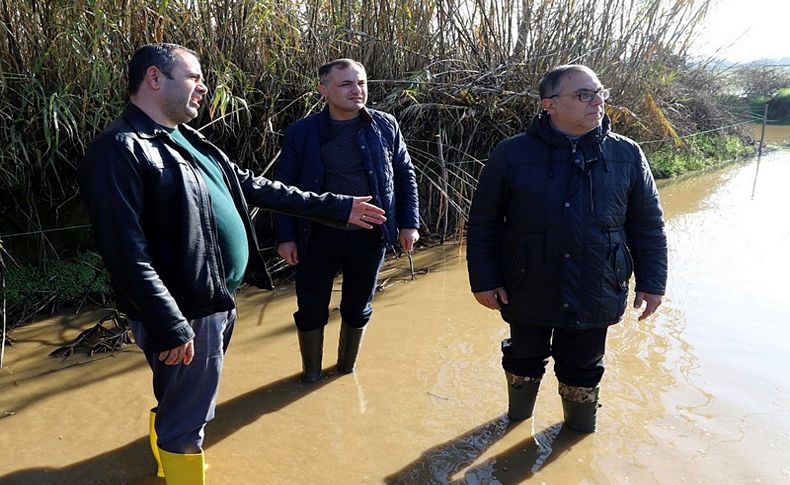 Başkan Sesli afet bölgesinde