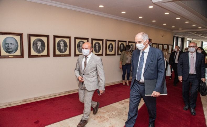Başkan Soyer, Fransa’nın Ankara Büyükelçi ile buluştu