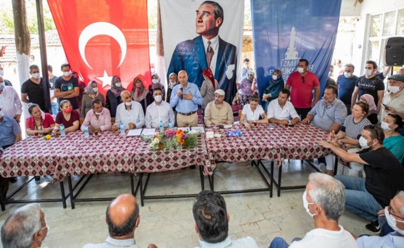 Başkan Soyer Menderes'ten üreticilere seslendi: Üretici döktüğü terin karşılığını alacak