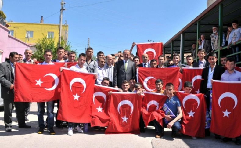 Başkan Akgül, Mamaklı askerleri uğurladı